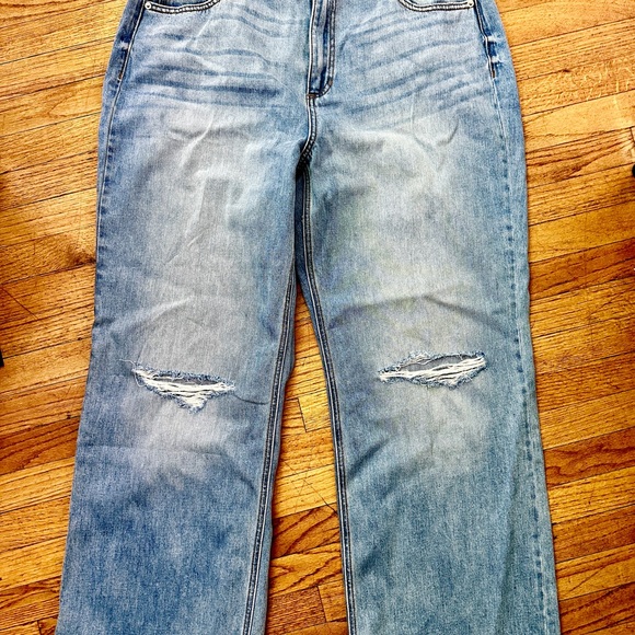 $12! For NEW FASHION NOVA with tags womens  Jeans size 14 wide leg - Picture 5 of 5